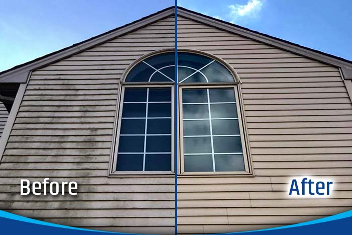 Exterior soft wash